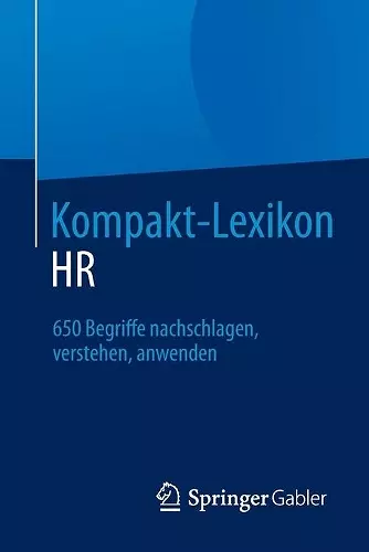 Kompakt-Lexikon HR cover