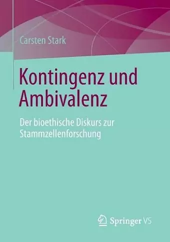 Kontingenz und Ambivalenz cover