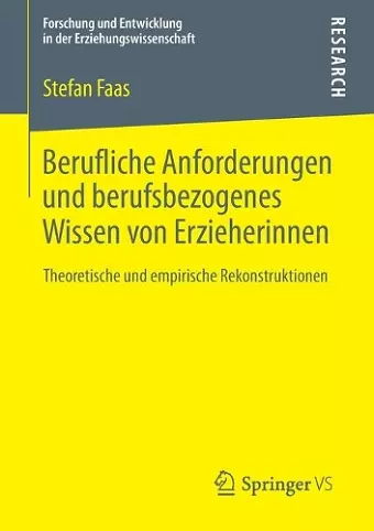 Berufliche Anforderungen und berufsbezogenes Wissen von Erzieherinnen cover