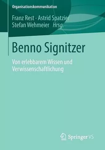 Benno Signitzer cover