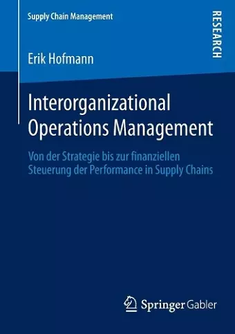Interorganizational Operations Management cover