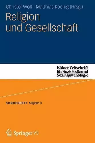 Religion und Gesellschaft cover