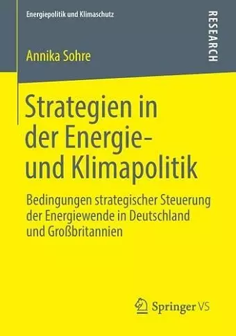 Strategien in der Energie- und Klimapolitik cover