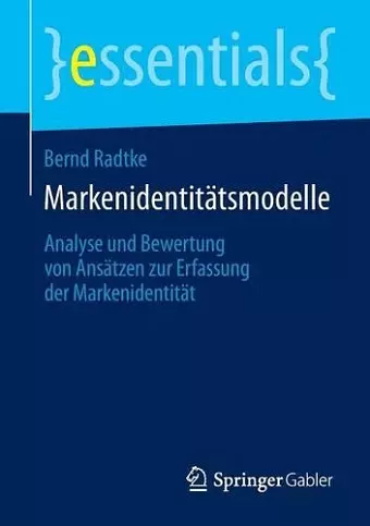 Markenidentitätsmodelle cover