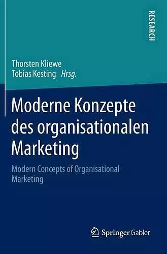 Moderne Konzepte des organisationalen Marketing cover