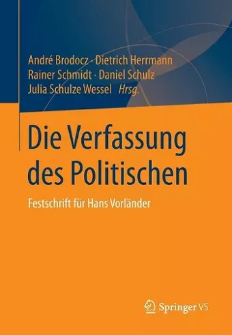 Die Verfassung des Politischen cover