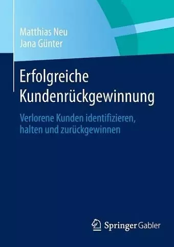 Erfolgreiche Kundenrückgewinnung cover