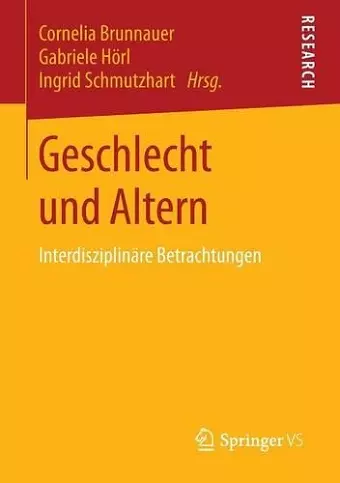 Geschlecht und Altern cover