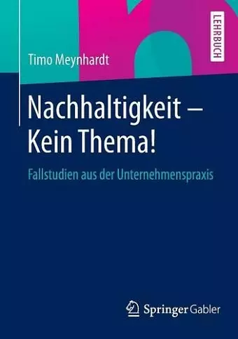 Nachhaltigkeit - Kein Thema! cover