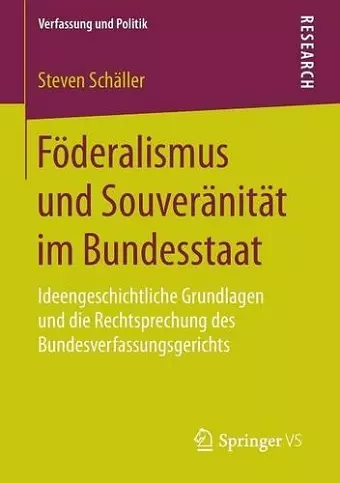 Föderalismus und Souveränität im Bundesstaat cover