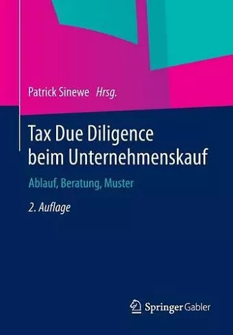 Tax Due Diligence Beim Unternehmenskauf cover