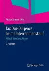 Tax Due Diligence Beim Unternehmenskauf cover