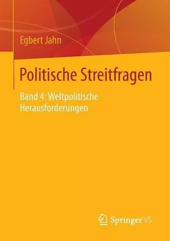 Politische Streitfragen cover