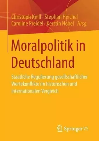 Moralpolitik in Deutschland cover