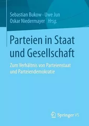 Parteien in Staat und Gesellschaft cover