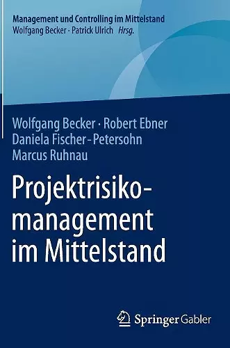 Projektrisikomanagement im Mittelstand cover