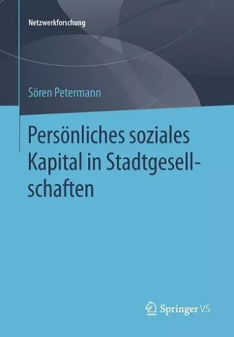 Persönliches soziales Kapital in Stadtgesellschaften cover