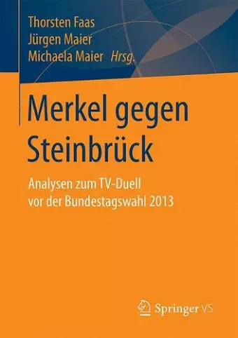 Merkel gegen Steinbrück cover