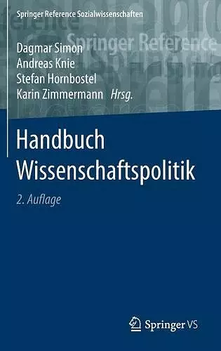 Handbuch Wissenschaftspolitik cover