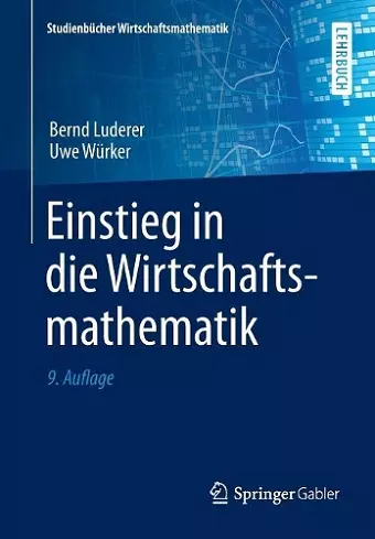 Einstieg in Die Wirtschaftsmathematik cover