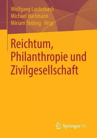 Reichtum, Philanthropie und Zivilgesellschaft cover