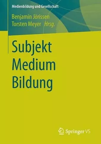 Subjekt Medium Bildung cover