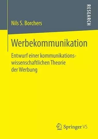 Werbekommunikation cover