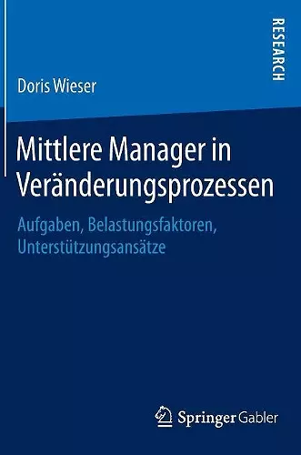 Mittlere Manager in Veränderungsprozessen cover