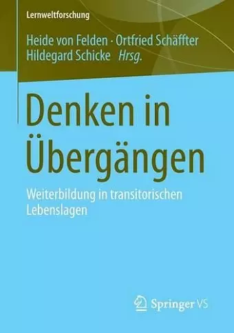 Denken in Übergängen cover