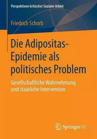 Die Adipositas-Epidemie als politisches Problem cover