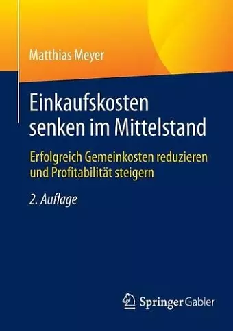 Einkaufskosten senken im Mittelstand cover