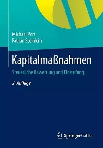 Kapitalmaßnahmen cover