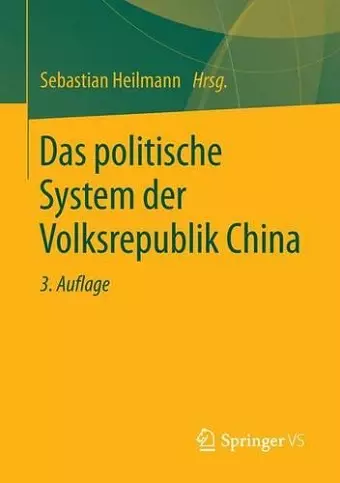 Das politische System der Volksrepublik China cover