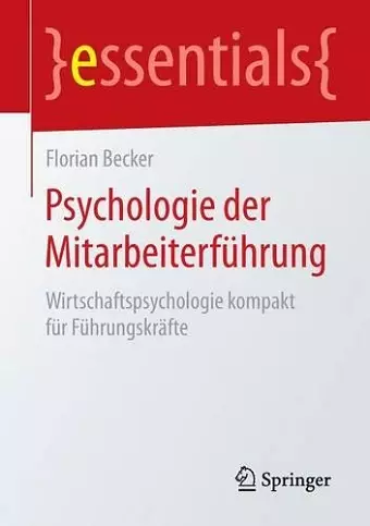 Psychologie der Mitarbeiterführung cover