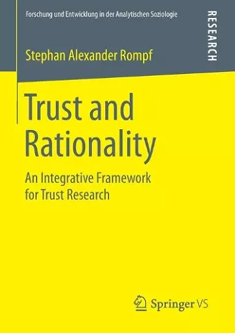 Trust and Rationality cover