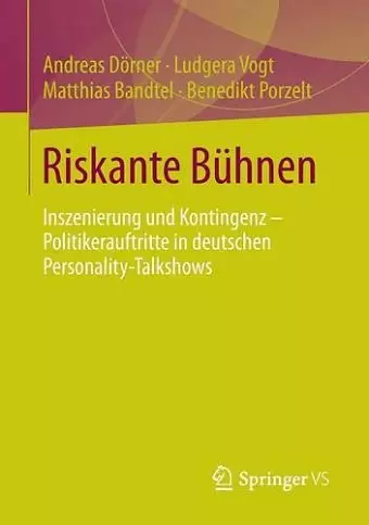 Riskante Bühnen cover