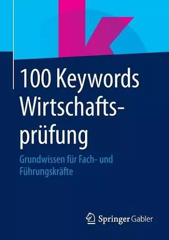 100 Keywords Wirtschaftsprüfung cover