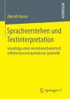 Sprachverstehen und Textinterpretation cover