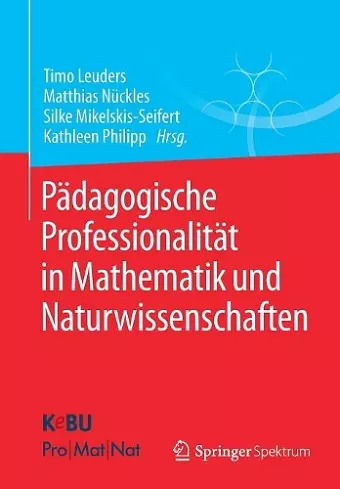 Pädagogische Professionalität in Mathematik und Naturwissenschaften cover