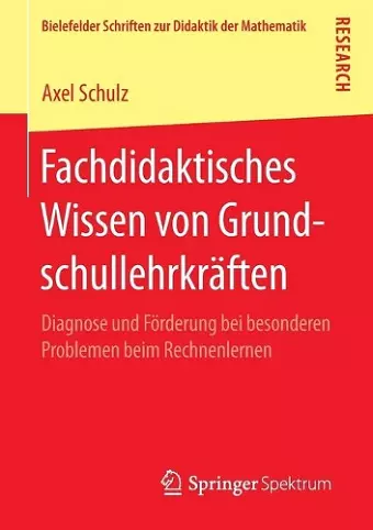 Fachdidaktisches Wissen von Grundschullehrkräften cover