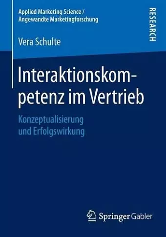 Interaktionskompetenz im Vertrieb cover