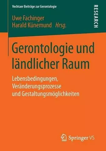 Gerontologie und ländlicher Raum cover