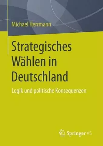 Strategisches Wählen in Deutschland cover