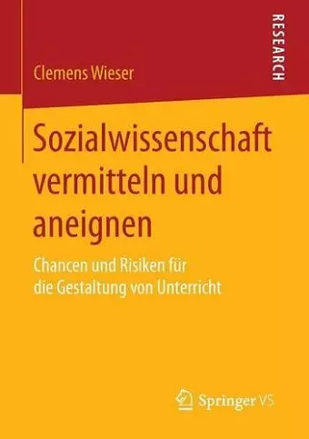 Sozialwissenschaft vermitteln und aneignen cover