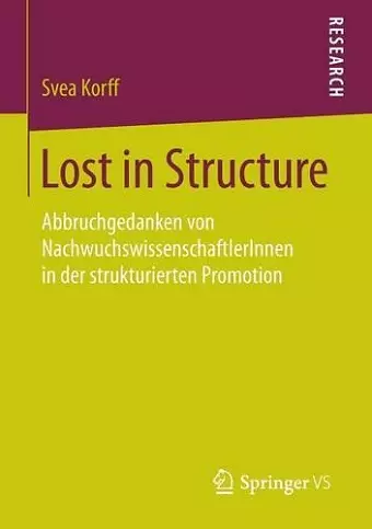 Lost in Structure cover