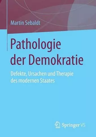 Pathologie der Demokratie cover