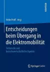 Entscheidungen beim Übergang in die Elektromobilität cover