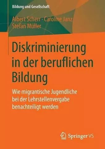 Diskriminierung in der beruflichen Bildung cover