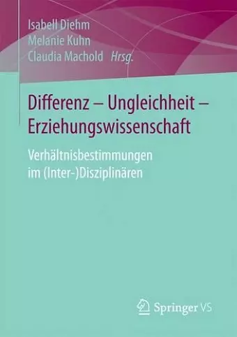 Differenz - Ungleichheit - Erziehungswissenschaft cover