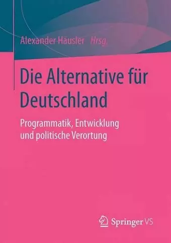 Die Alternative Für Deutschland cover